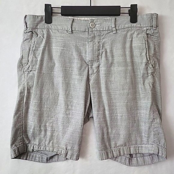 Abercrombie Fitch Shorts Abercrombie Fitch Flat Front Stretch Chino Shorts Mens Size 33x9
